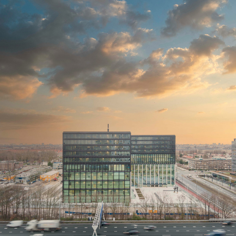Das neue Amsterdamer Gerichtsgebäude NACH ist Ausdruck einer funktionalen und zugleich komfortorientierten Architektur.