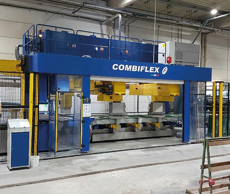 CNC-Bearbeitungsanlage Combiflex des italienischen Herstellers FORVET